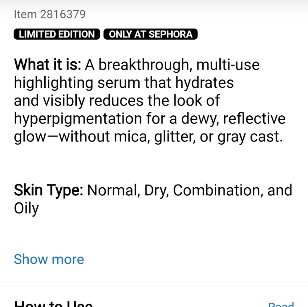 Glow Recipe Limited Edition Highlighting‎ Serum